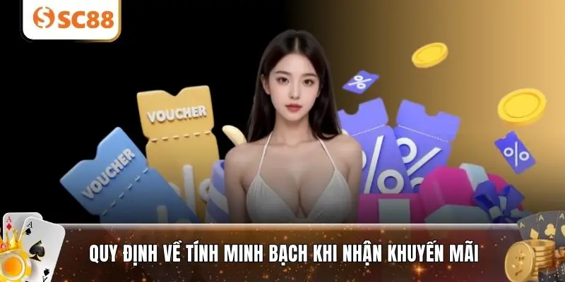 Quy định về tính minh bạch khi nhận khuyến mãi
